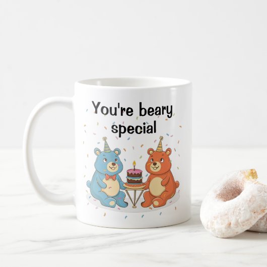 Mug Nounours mignons (Avec donut)