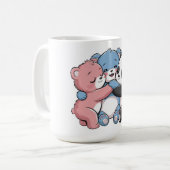 Mug Nounours mignons avec Panda (Devant gauche)