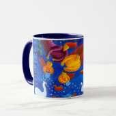 Mug Nourrir Les Canards À La Fête De La Famille (Devant gauche)