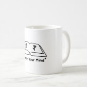 Mug Nourrir votre esprit - Autosoins (Devant droit)