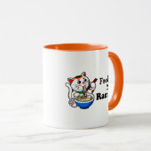 Mug Nourris-Moi De Ramen - Joli Chat (Devant droit)