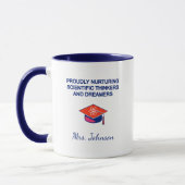 Mug Nourrissant les penseurs et les rêveurs scientifiq (Gauche)