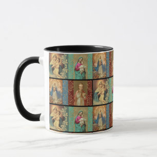 Mug Nourrisson Jésus de Madonna Mary de Vierge