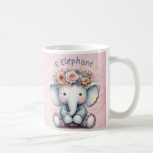Mug Nourriture À Thème Éléphant : Décor Adorable