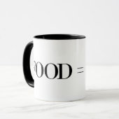 Mug Nourriture = amour (Devant gauche)