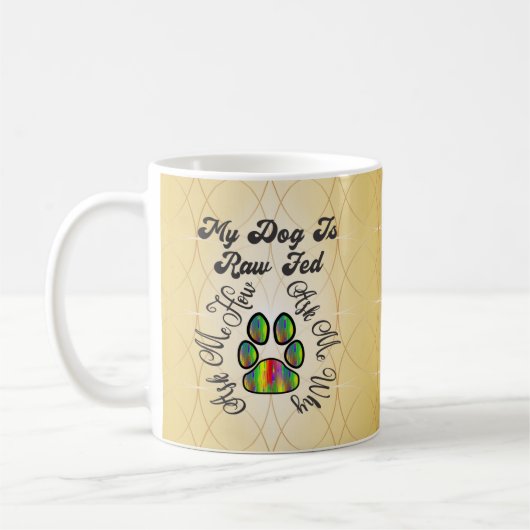 Mug Nourriture de chiens crus (Gauche)