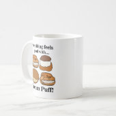 Mug Nourriture de dessert de chou à la crème (Devant gauche)