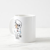 Mug Nourriture De L'Esprit Blague De Fantôme Drôle (Devant gauche)