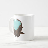 Mug Nourriture des requins (Devant gauche)