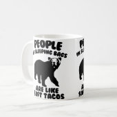 Mug Nourriture d'ours d'humour de camping (Devant gauche)