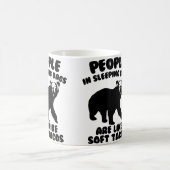 Mug Nourriture d'ours d'humour de camping (Centre)