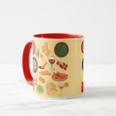 Mug Nourriture Espagne (Devant gauche)