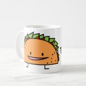 Mug Nourriture heureuse de Mexicain de Salsa de viande (Devant gauche)