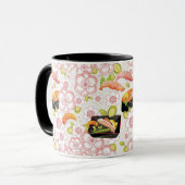 Mug Nourriture japonaise : Motif 2 de sushi (Devant gauche)