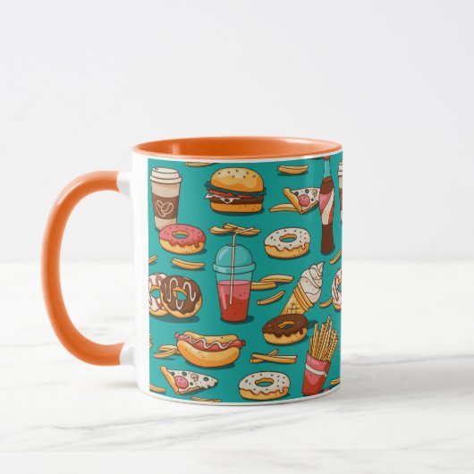 Mug Nourriture malsaine (Gauche)