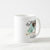 Mug Nourriture superpuissance Afrique-Amérique masque  (Devant droit)