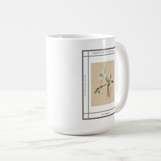 Mug Nourriture Vintage Fête des mères (Devant droit)