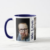 Mug NOUS AIMONS MOMY Custom Kids 3 Photos Mères Day Mu (Gauche)