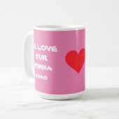 Mug NOUS AIMONS NOTRE NONNE - Soft Rose Italien Granny (Devant gauche)