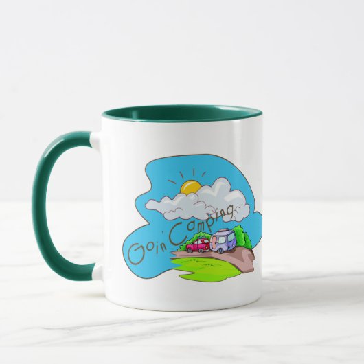 Mug Nous allons faire du camping (Gauche)