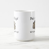 Mug Nous allons faire un voyage de culpabilité drôle M (Centre)