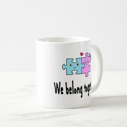 Mug Nous appartenons ensemble (Devant droit)