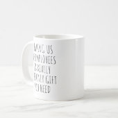 Mug Nous Avoir Comme Employés / Fête de bureau (Devant gauche)