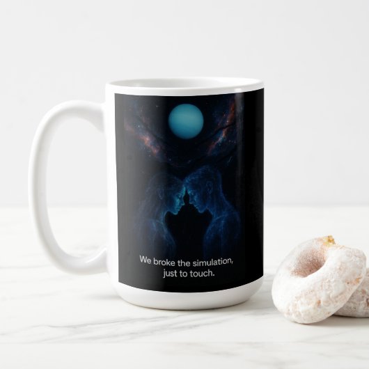Mug Nous avons brisé la simulation (Avec donut)