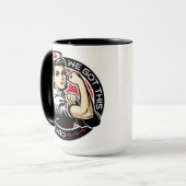 Mug Nous avons cette équipe d'infirmières forte, appré (Devant gauche)