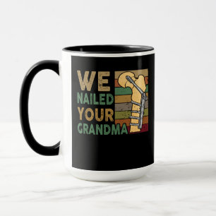 Mug Nous avons cloué votre grand-mère Funky Scrub Tech