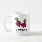 Mug Nous Avons La Beet Funny Vegetable Pun (Gauche)