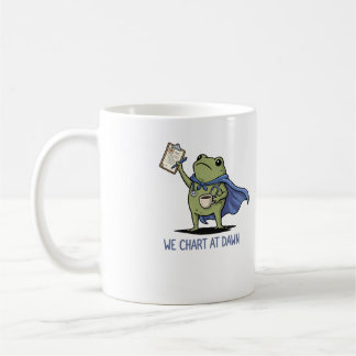 Mug Nous Chartons à l'Aube Grenouille Infirmière - Che
