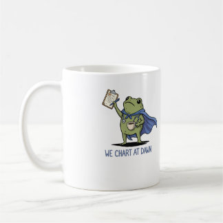 Mug Nous Chartons à l'Aube Grenouille Infirmière - Che