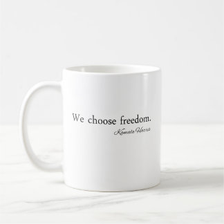 Mug Nous choisissons Freedoom Kamala Harris