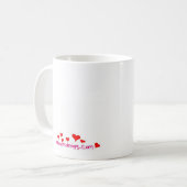 Mug Nous (coeur) vous grand-maman ! (Devant gauche)
