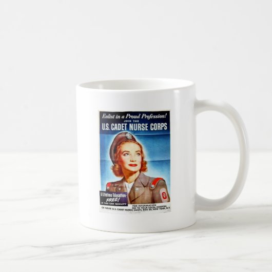Mug Nous corps d'infirmière de cadet (Droite)