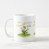 Mug Nous devons cultiver notre jardin (Gauche)