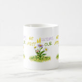 Mug Nous devons cultiver notre jardin (Centre)