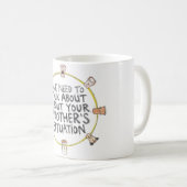 Mug Nous devons parler de la situation de votre frère (Devant droit)