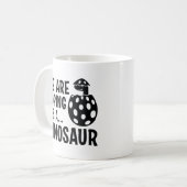 Mug Nous espérons que c’est un dinosaure (Devant gauche)