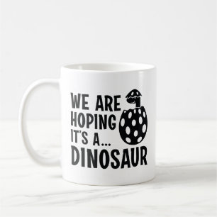 Mug Nous espérons que c’est un dinosaure