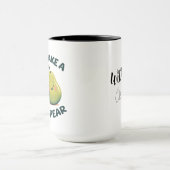 Mug Nous faisons une grande poire personnalisée cadeau (Centre)