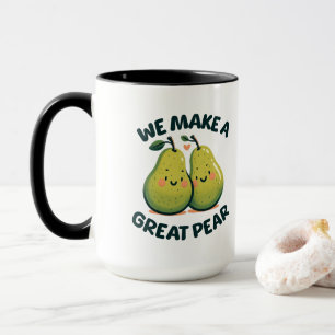 Mug Nous faisons une grande poire personnalisée cadeau