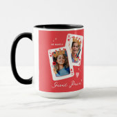Mug Nous faisons une super paire de Saint-Valentin pho (Gauche)