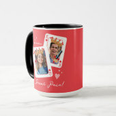 Mug Nous faisons une super paire de Saint-Valentin pho (Devant gauche)