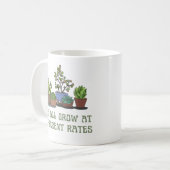 Mug nous grandissons tous à des rythmes différents amo (Devant gauche)