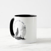 Mug Nous hurlons tous à la même citation inspirée de l (Devant gauche)