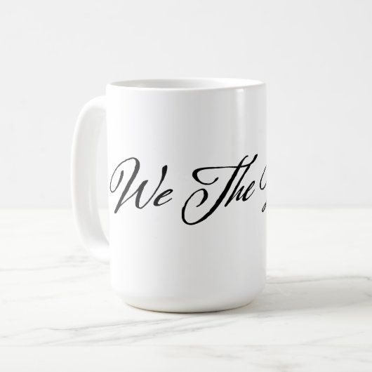 Mug Nous Le Peuple (Devant gauche)