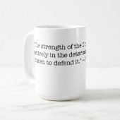 Mug Nous Le Peuple (Devant gauche)