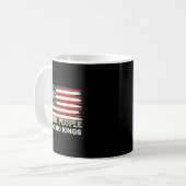 Mug Nous Le Peuple 1776 Drapeau Américain Ne Servons A (Devant gauche)